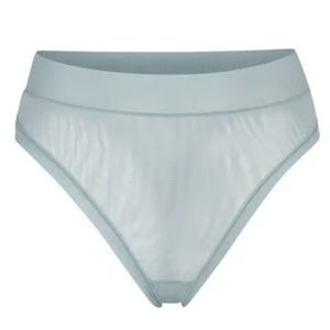 SKIMS summer mesh thong in Sky
